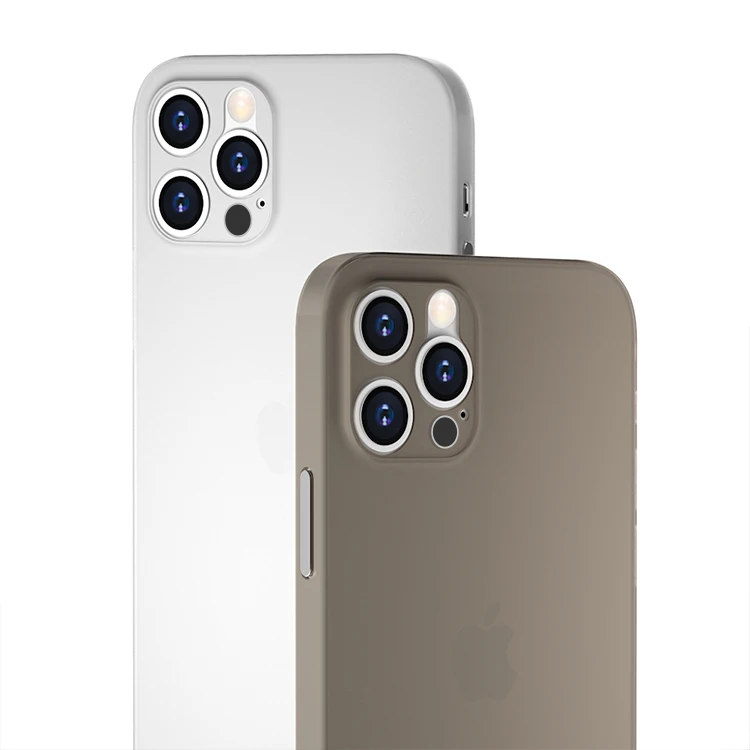 

New Product 2021 Premium wholesale Ultra Thin PP Matte Case for iPhone 12 Max case