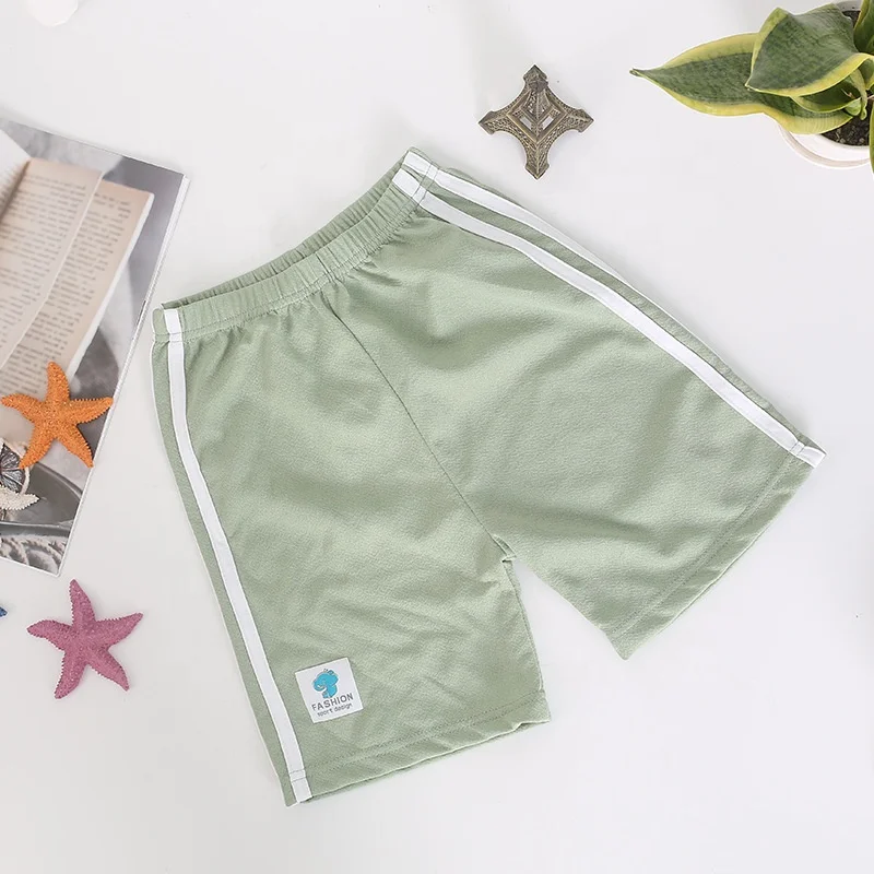 

Summer Korean Style Children's summer shorts Side stripe slacks