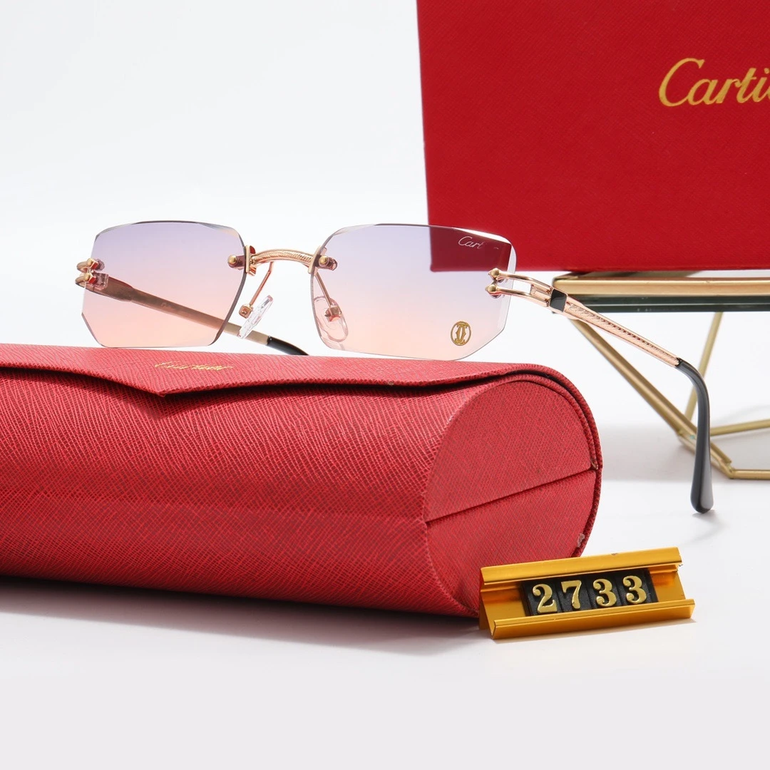 

Men and women 2022 fashion glasses new trend handsome sunglasses temperament tide brand color sunglasses beautiful CART2733