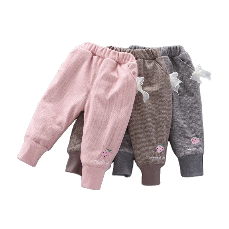

Children Thermal Trousers Plus Velvet Thickening Pants For Kids