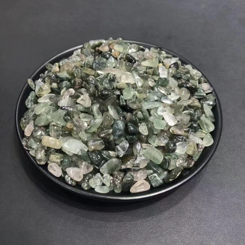
Factory Wholesale Polished Quartz Gravel Rock Crystal Healing Stones Gravel Tumbled Stones For Decor 