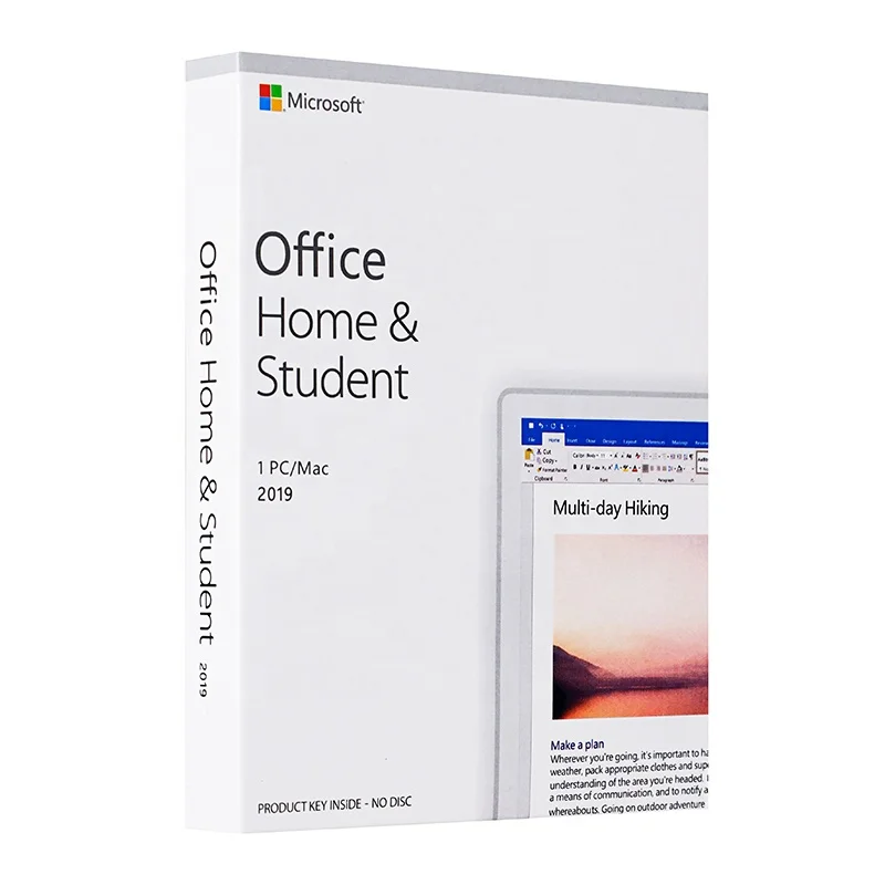 

Office home and student 2019 Online activate full package and keycard inside office HB student