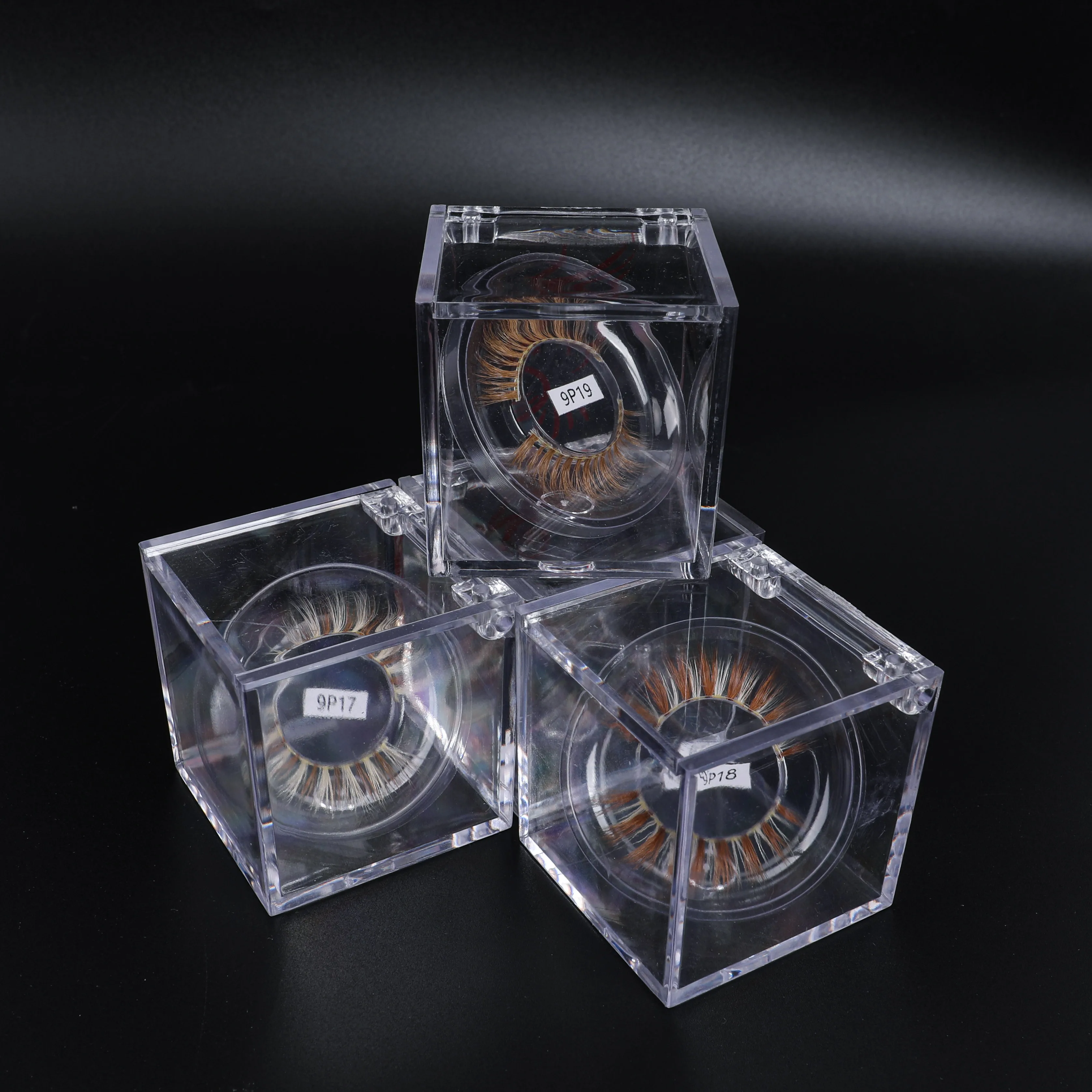 

High Quality 9D Dramatic Colored Eyelashes And Packaging Private Label Eyelashes Vendors, Natural black