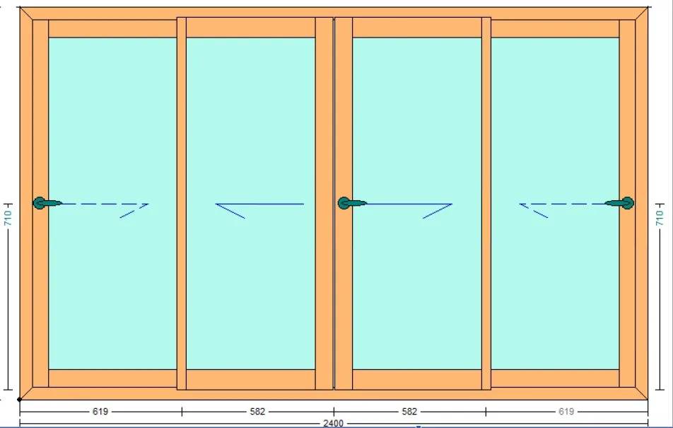 Se puede pintar una ventana de aluminio