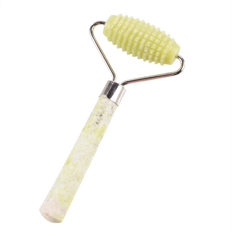 

Custom Logo white Jade Roller tools for facial Anti-Aging best white Jade Roller anti-wrinkle