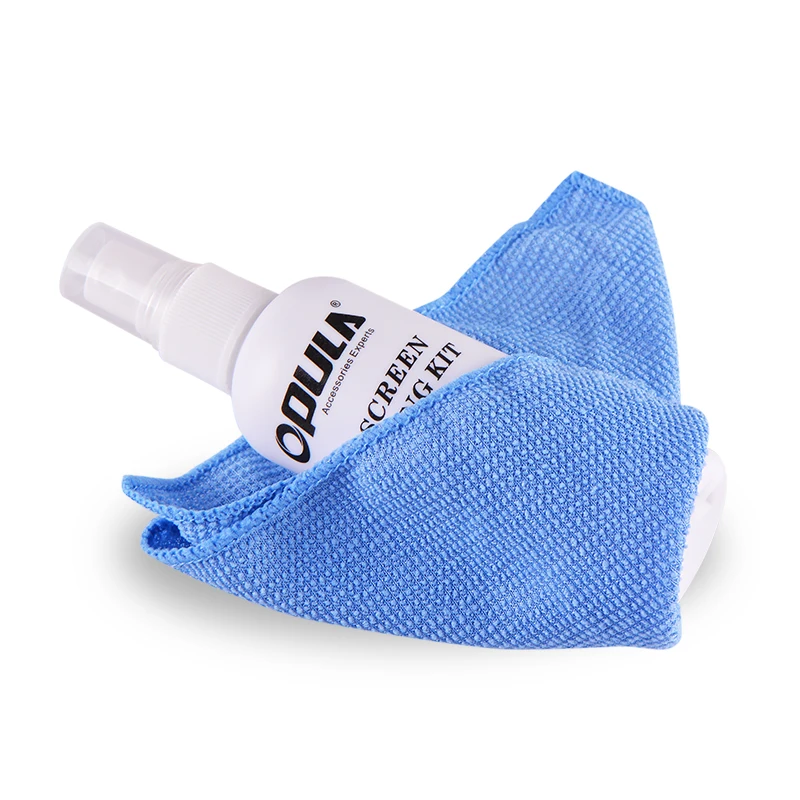 

OPULA Hottest Promotional PC Tablet Cleaner Kit Laptop Computer Keyboard Brush Multipurpose Screen Cleaning Towel Cheap Shipment, Blue or oem colors