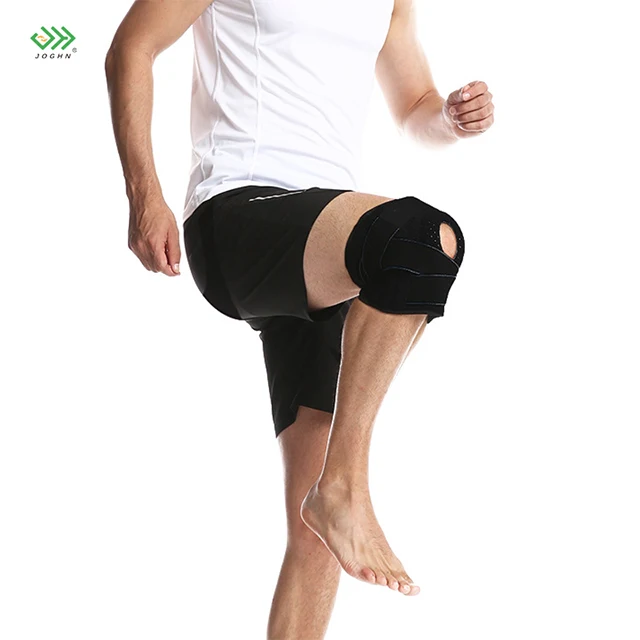 

JOGHN OEM ODM knee brace neoprene breathable Support Open Patella Hinged Stabilizer Joint Support elbow & knee pads, Orange/green/black/pink/blue
