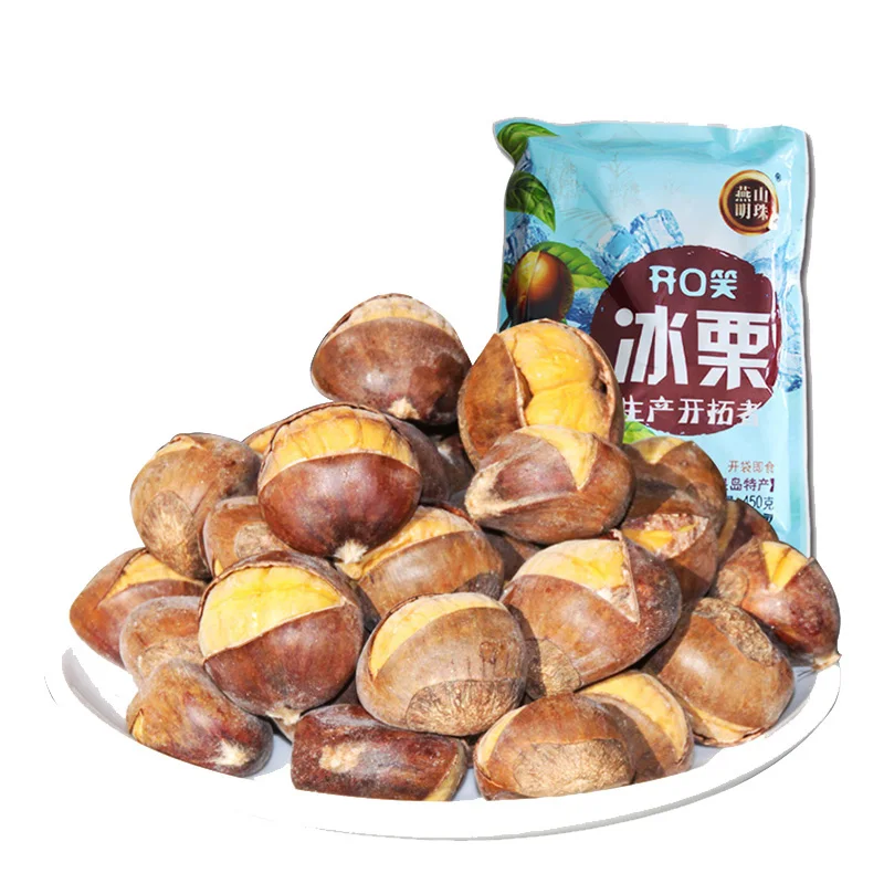 
2020 Hot Sale Organic Sweet Iced Chestnut Snack 