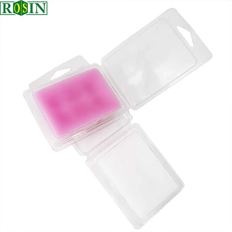 
Custom plastic candle wax melts clamshell packaging transparent plastic blister tray Custom plastic candle wax melts clamshell packaging transparent plastic blister tray