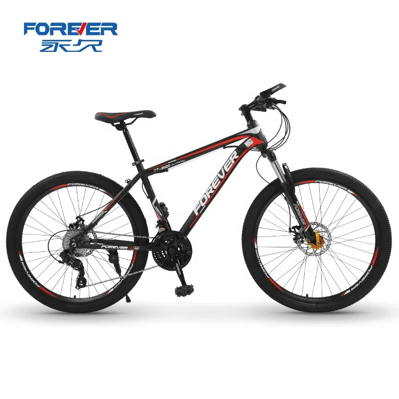 

FOREVER Hot sale 26 Inch 27 speed shock absorbing cross country mountain bike for students or adults