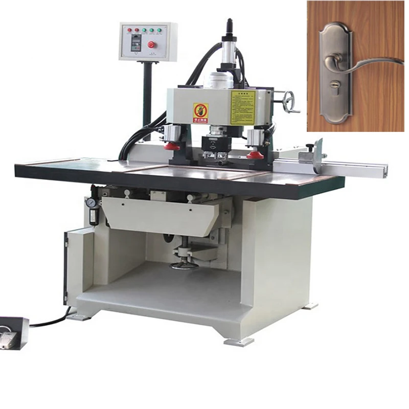 Mxz2060d Horizontal Single Head Wooden Door Lock Hole Drilling Machine