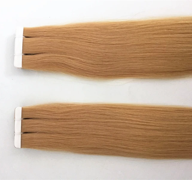 

Hot Selling Cuticle Aligned Tape Hair Extension Double Drawn Invisible European Hair Remy Hair Extensions