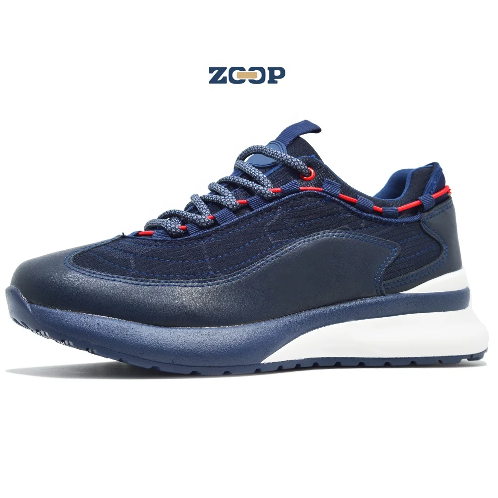 

Factory directly blue sport shoes customized fashion sneakers mens non-slip rubber running shoes