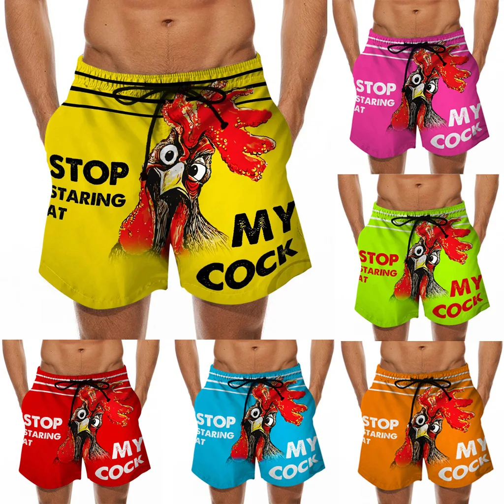 

cock streetwear jogger ripped just don plus size workout snack boxing beach sports gym booty sweat summer cartoon mens shorts