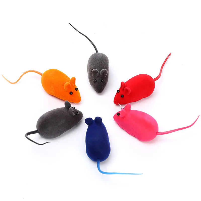 

Factory direct sale cute mouse shape pet squeak toys pet plush toy grinding teeth toys for pets