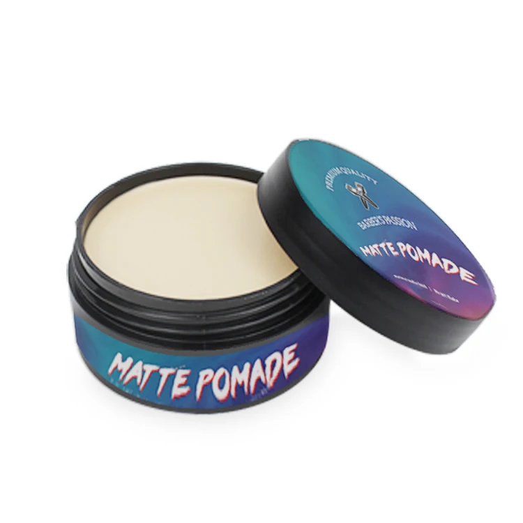 

Best New 80G Water Based Hair Matte Pomade Natural Matte Look No Shine Washed Easily Hair Pomade For Men Private Label