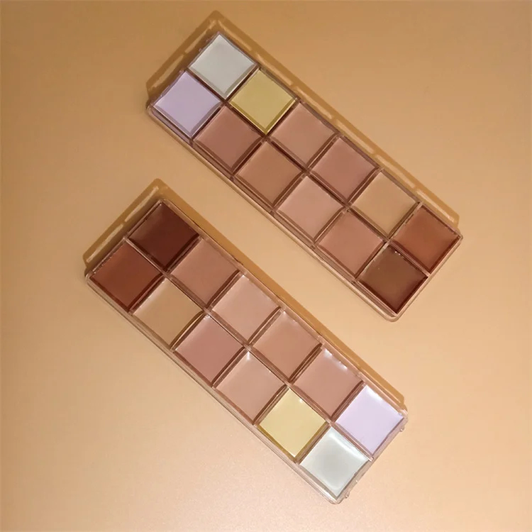 

Private Label Makeup 12 Colors Concealer Palette Custom Logo Cosmetics