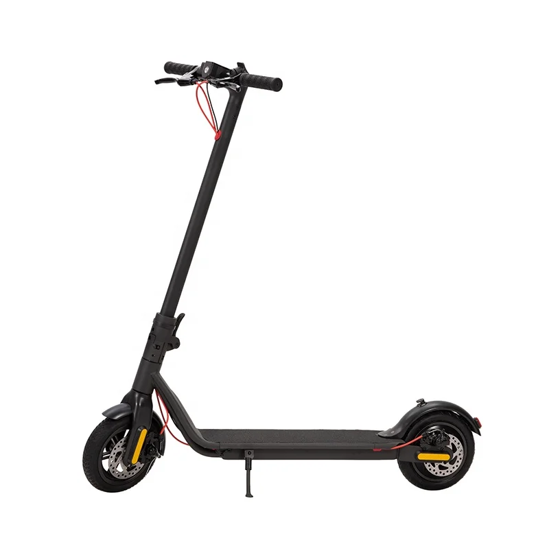 

2020 products have 10 inch waterproof folding adult kick motorized electric scooter, Black white