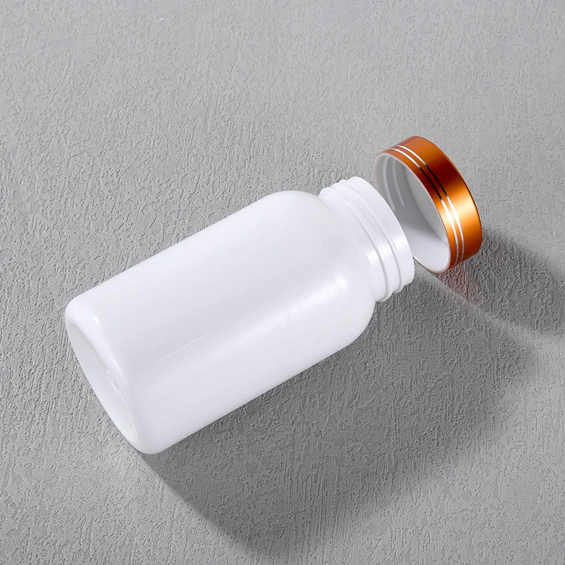 

IN STOCK White Plastic PET Food Grade Pill Capsule Bottle Healthcare Container Pharmaceutical Capsule Pill Vitamin NMN Bottles