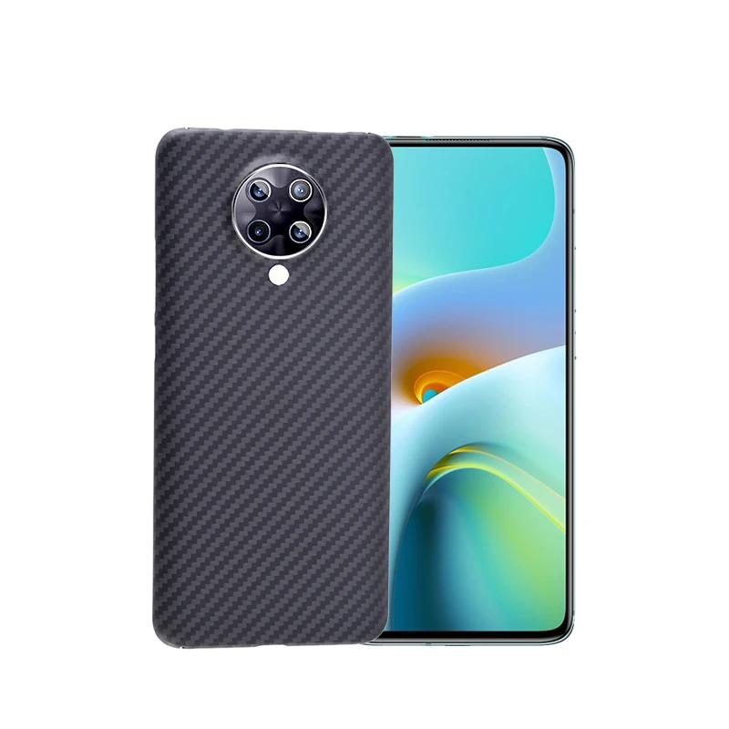 

Simple and stylish anti-drop and non-slip carbon fiber phone case for Redmi K30 PRO