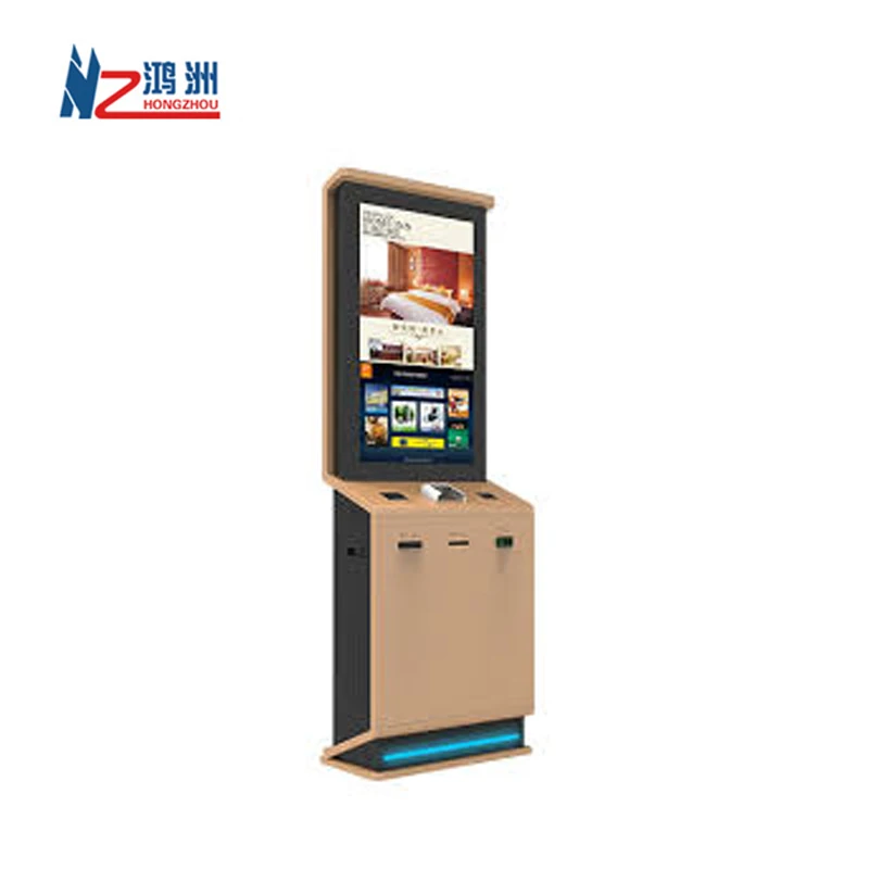 Interactive kiosk for vending ticket in cinema with thermal printer from Shenzhen Hongzhou