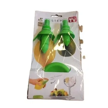 

P809 whole sale Lemon juice sprayer 3 in 1 kitchen set, Green