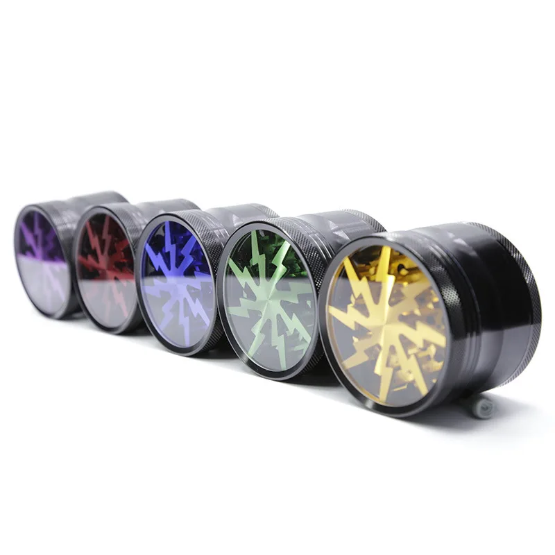 63MM 4 layer weed grinder tobacco smoking accessories in China