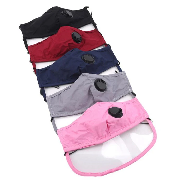 
PM2.5 pure cotton facemask protect facemask full face cover breathable Dust surface screen protect eye facemask with filter 