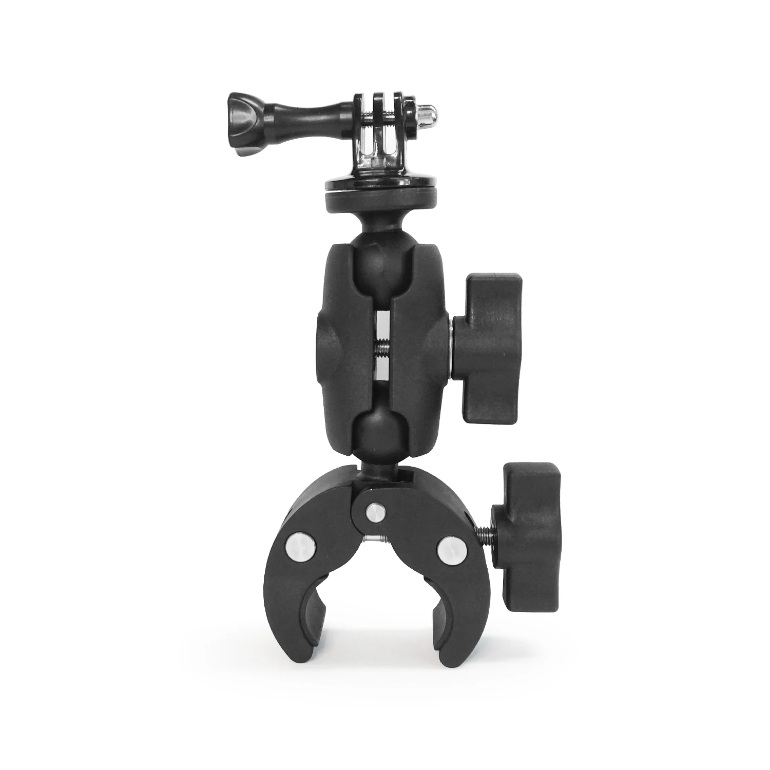 

Universal motorcycle handlebar bike mount phone holder cradle gopro handlebar mount for action camera, Black