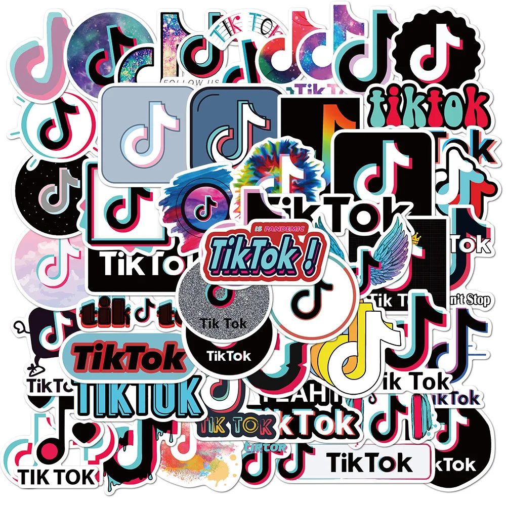 Наклейка ток. Tik Tok Стикеры. Tik Tok логотип. Наклейки тик ток. Буквы из тик тока Стикеры.