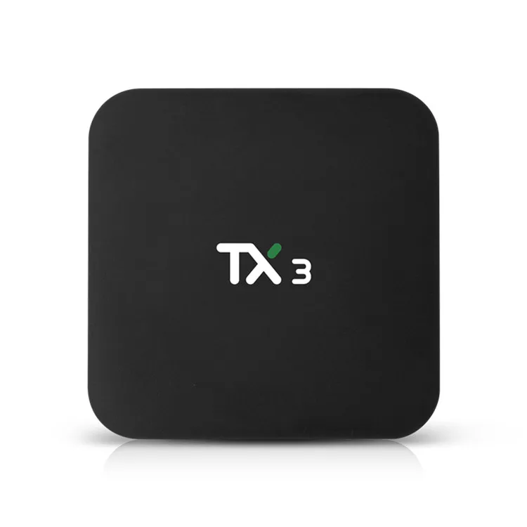 Asher Popular TX3 S905X3 CPU Quad Core Android 9.0 OS Latest Version 2GB 16GB 2.4G Wifi 8k Android TV Box TX3