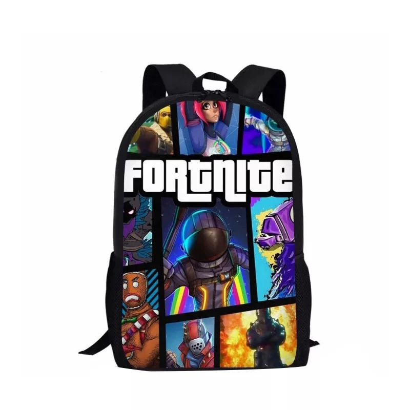 

Fortnites School Bag Backpack for Teenager Kids Fashion Schoolbag Waterproof Custom Game Pattern Designing, Customized color