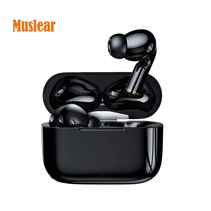 

Hot Sale Super Bass Work Headphones Bt 5.0 Earphone Anc, Black white