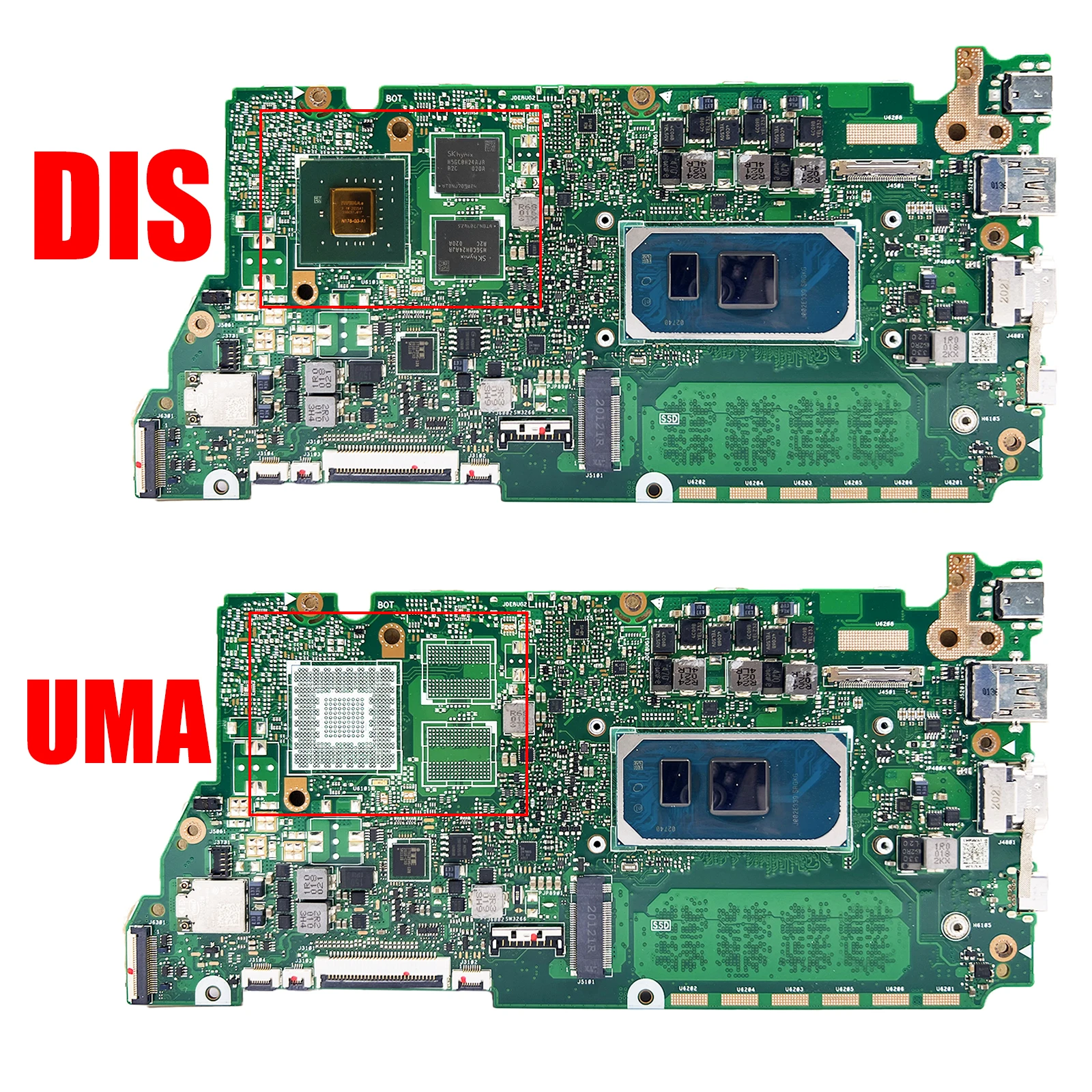 

For Asus VivoBook X321JA S333JA X321EA S333EA Laptop Motherboard with I5-1035G1 I7-1065G7 CPU 8G/16G RAM Mainboard