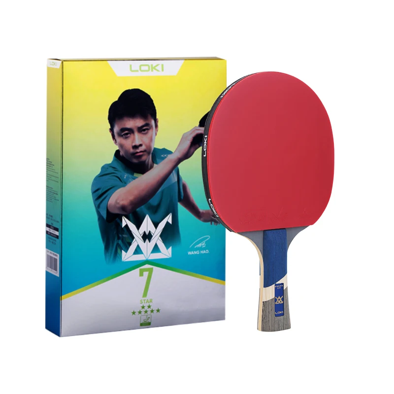 

LOKI E series 7star professional In stock ping pong racket table tennis bat