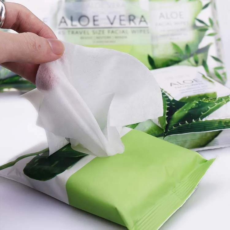
Aloe Vera Cleansing Moisture Removal Oil 45 Travel Size Facial Wipes Wet Wipes 