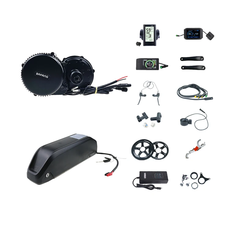 

Bafang BBS02B BBS02 48V 500W Motor Kit Electric Bike Kit with Battery Electric Bicycle Conversion Set
