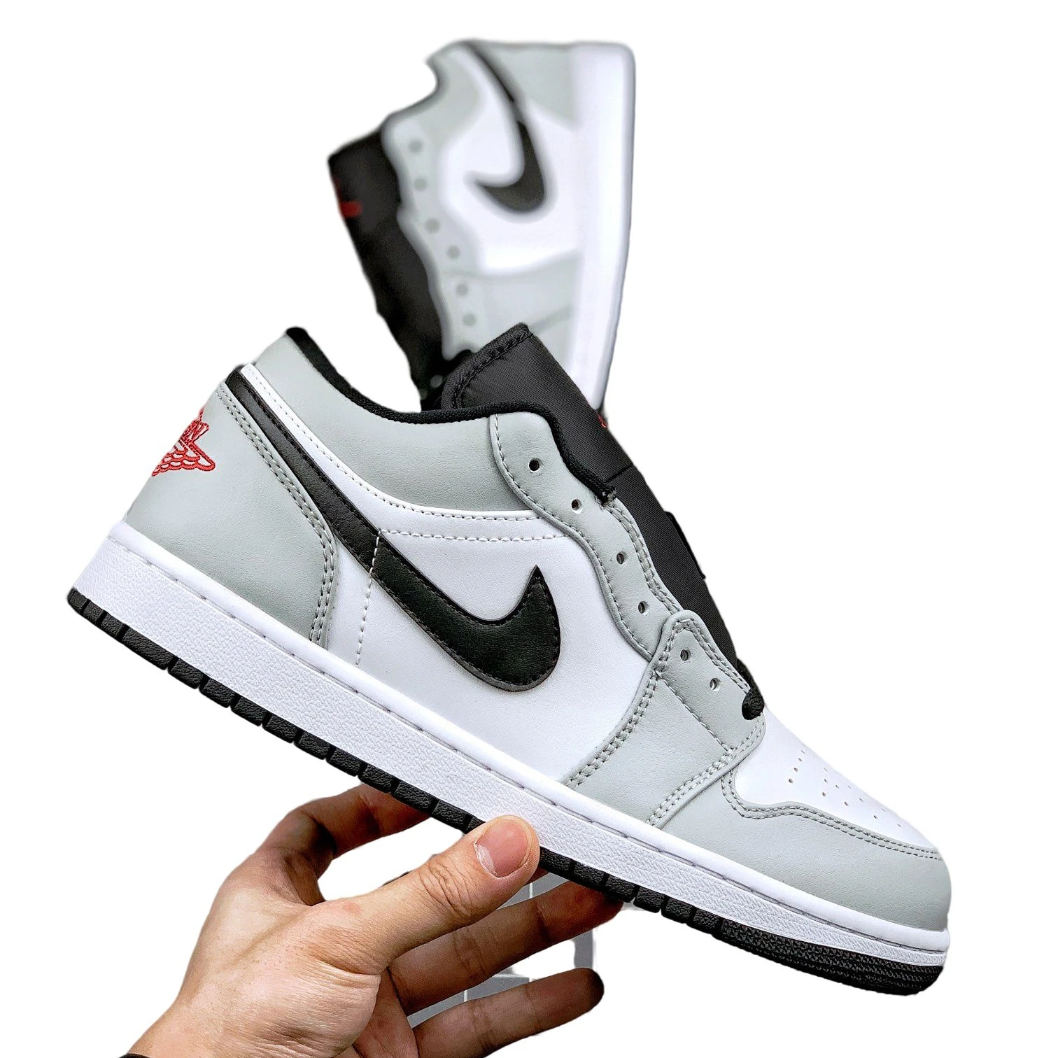 

Best Brand Air Jordan 1 Low "Light Smoke Grey" Nike Sneaker AJ1 Running Sports shoes Nike Basketball Shoes