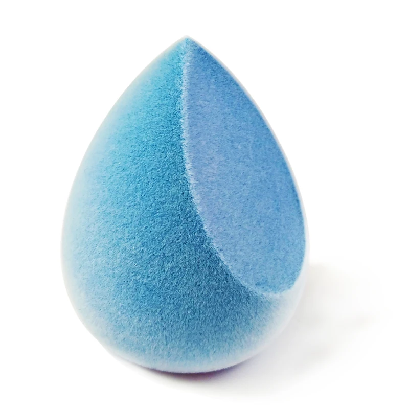 

Blue Foundation Microfibre Beauty Sponge Fuzzy Velvet Microfiber Makeup Sponge