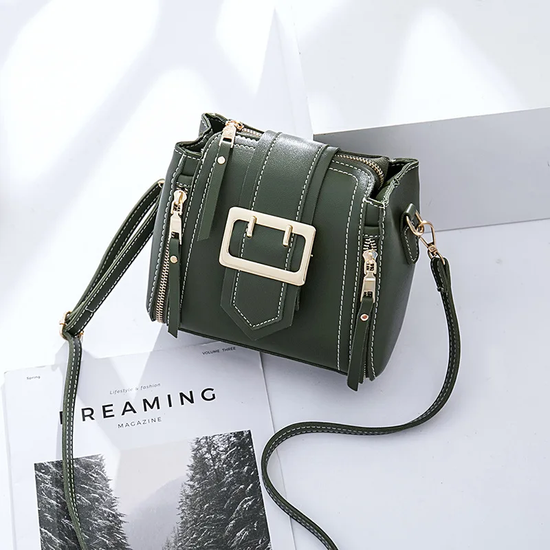 

2020 winter faux leather top quality design brand crossbody luxury korean classy bags women purses and handbags in bulk, Customized