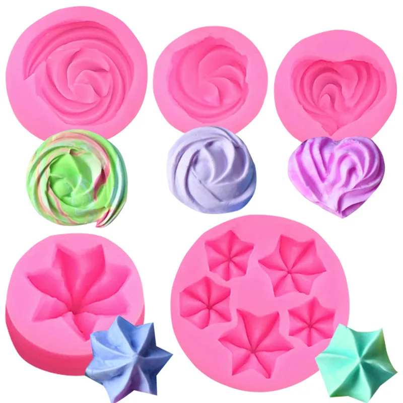 

Meringue Tart Heart-shaped Flower-shaped Silicone Mold Dripping Cake Decoration Chocolate Mold Baking Pastry Baking Tray Mold