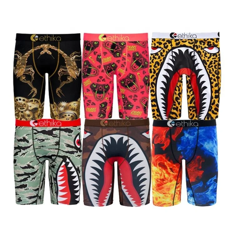 

Ethika X It's A Familie 2.0 N B Basketball Team Jersey Skyline High Quality Boxer Briefs Men Underwear Boxershorts, Customized logo