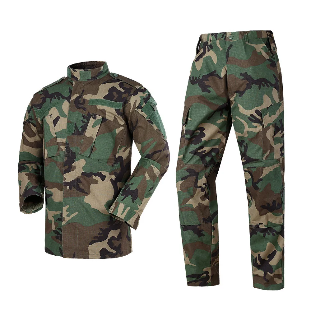 

Army Military Police Officer Soldier Camouflage ACU Universal Army Military Uniform