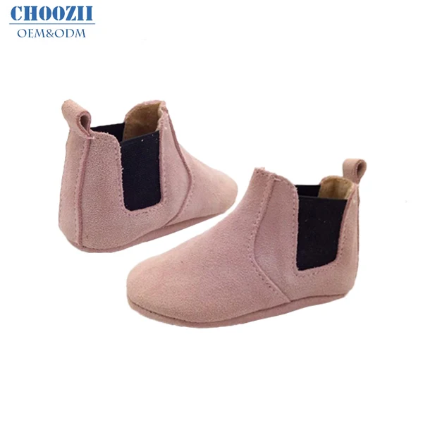 

Choozii newborn soft sole premium baby shoes winter in guangzhou, Pink / accept customized
