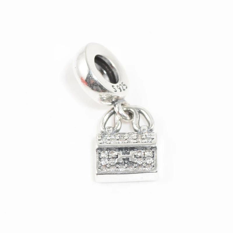 

High quality famous brand H silver 925 handbag design pendant charms