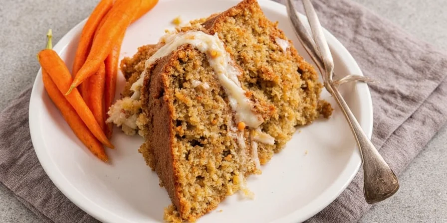 Healthy Carrot Cake with Spices