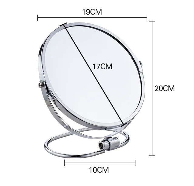 

Amazon hot sale smart portable rotating magnetic hand Health Full Body Mirror Smart Fitness Mirror, Chrome