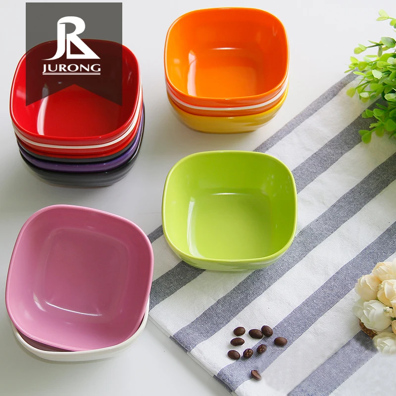 colorful tableware