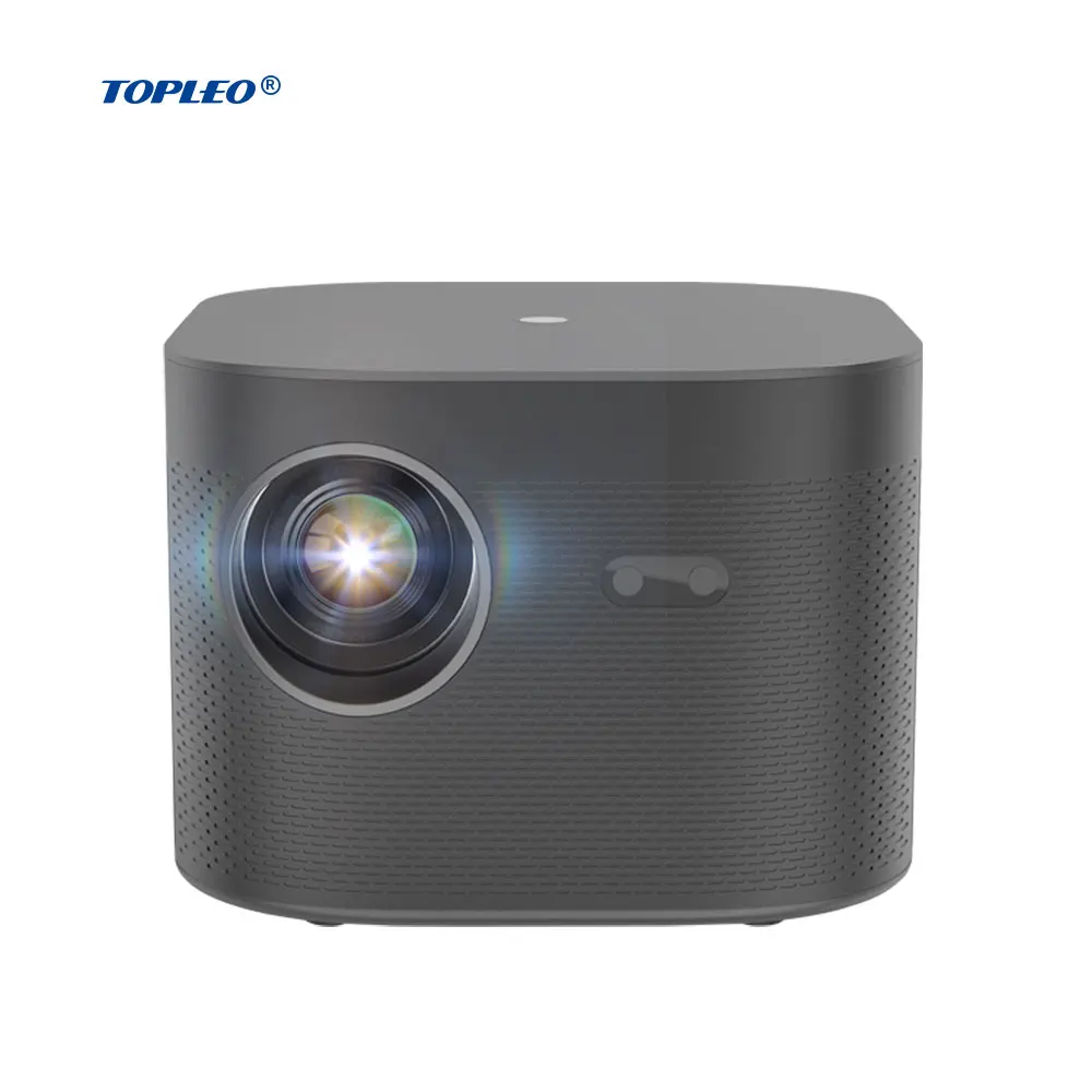 

Topleo F18 LCD home smart android projector 350 ANSI screen best mini portable projector