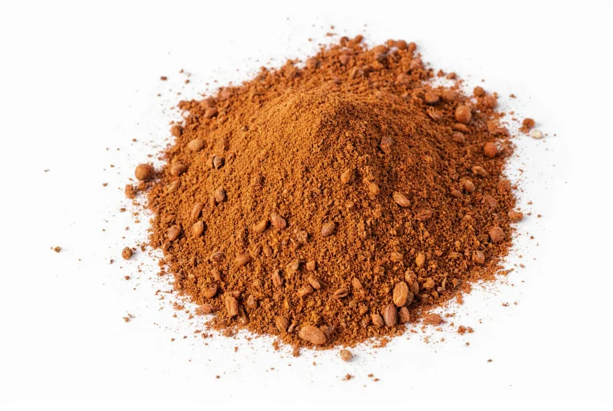 Dried allspice berries showing their dark brown color and peppercorn-like appearance